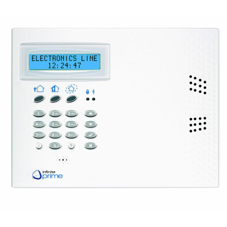 ELECTRONICS LINE, Centrale INFINITE PRIME avec clavier & écran LCD